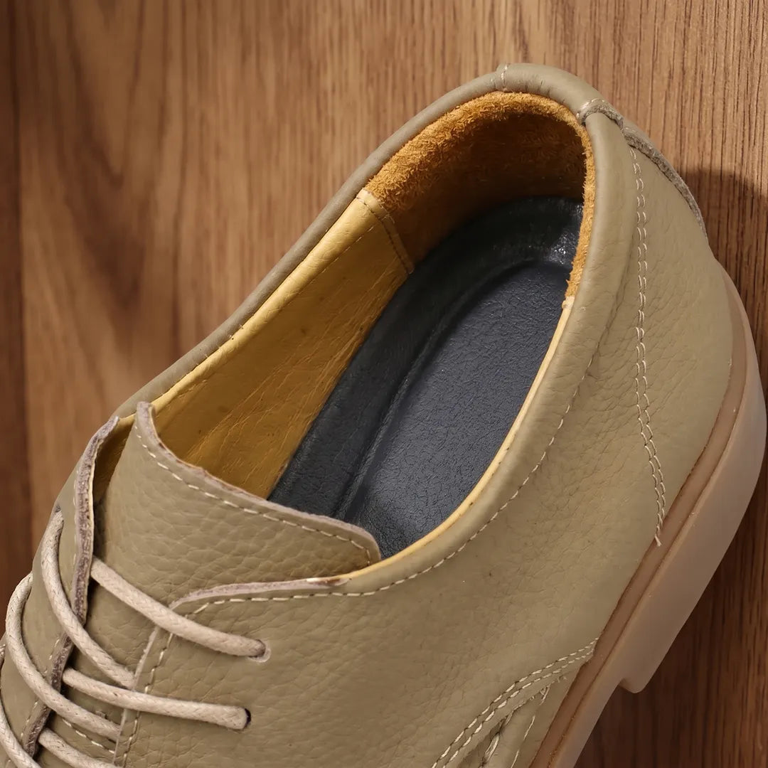 Moc-Toe Lace-Up Shoes