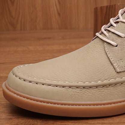 Moc-Toe Lace-Up Shoes