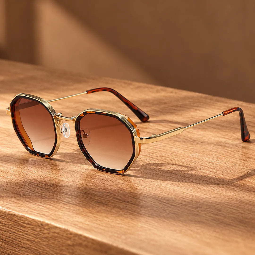 Modern Hexagon Sunglasses