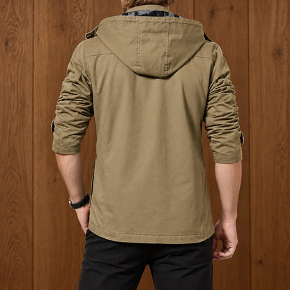 Modern Utility Hooded Jacket