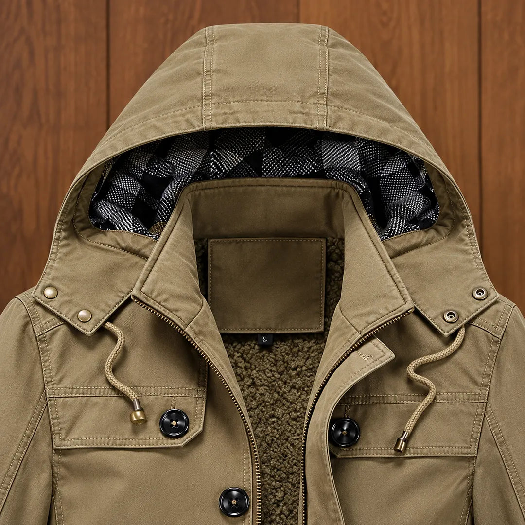 Modern Utility Hooded Jacket