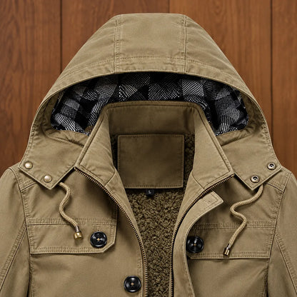 Modern Utility Hooded Jacket