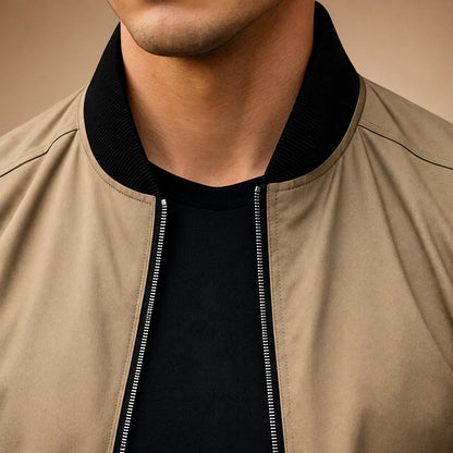 Multi-Pocket Bomber Jacket