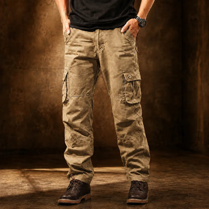 Multi-Pocket Cargo Pants