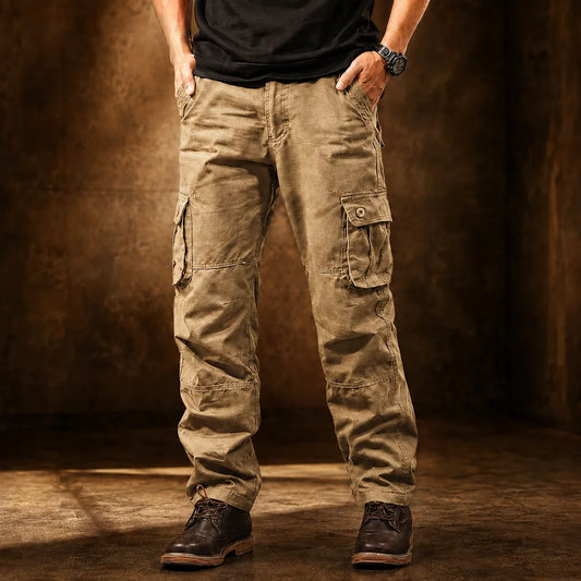 Multi-Pocket Cargo Pants
