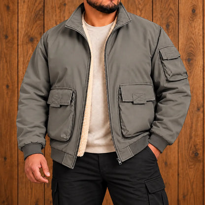 Multi-Pocket Casual Jacket