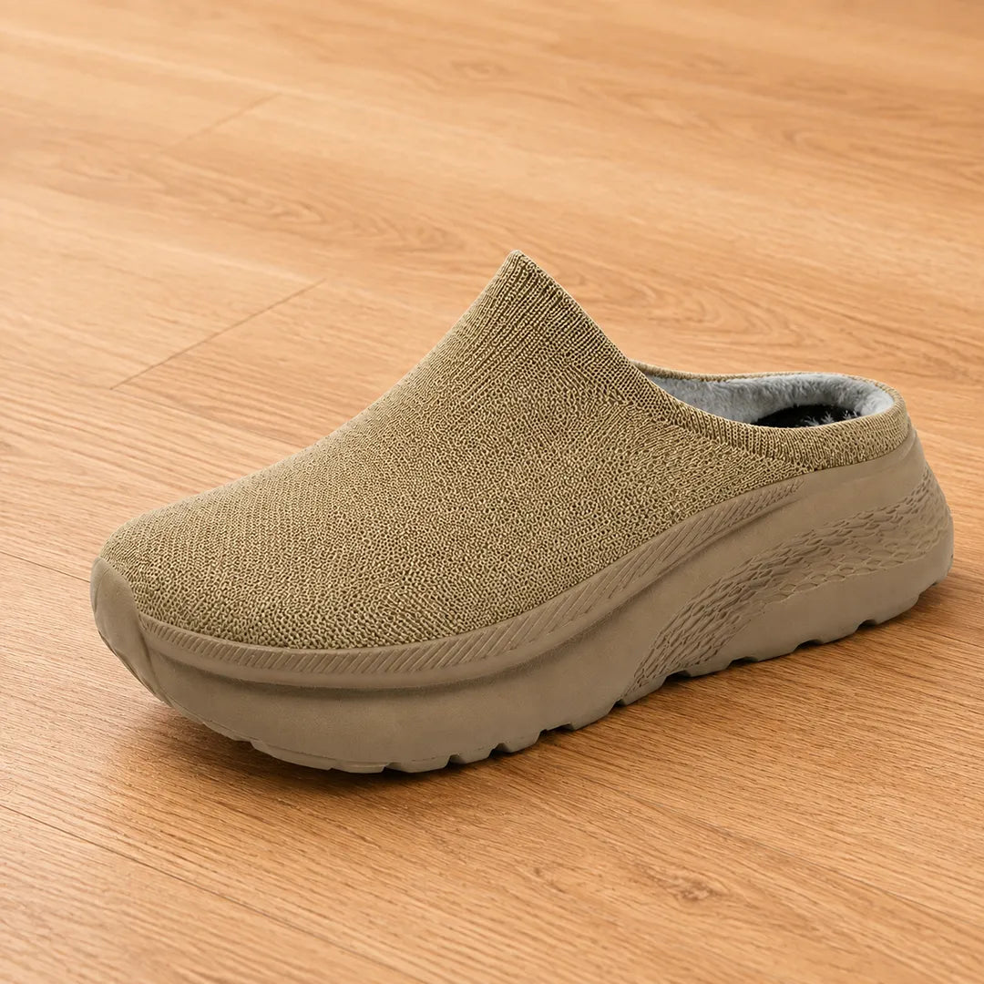 Open-Back Knit Sneakers