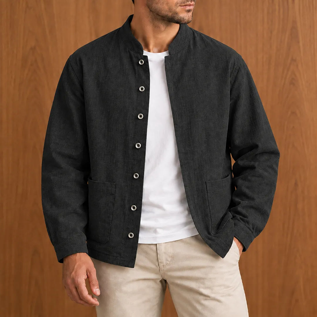 Patch Pocket Casual Jacket