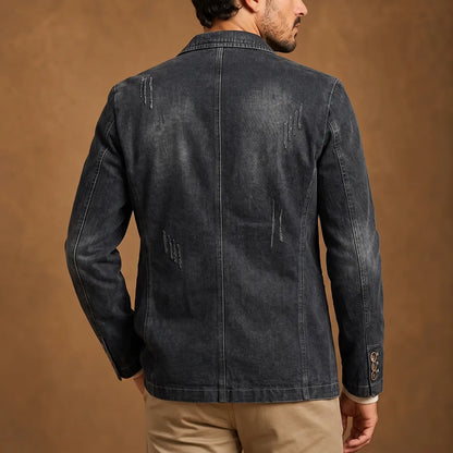 Patterned Casual Blazer