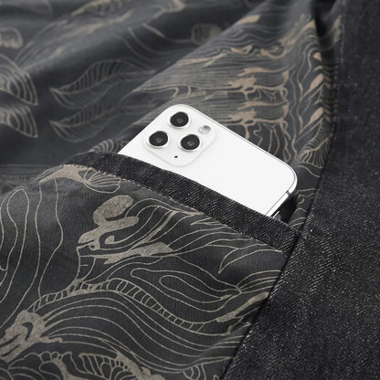 Patterned Casual Blazer