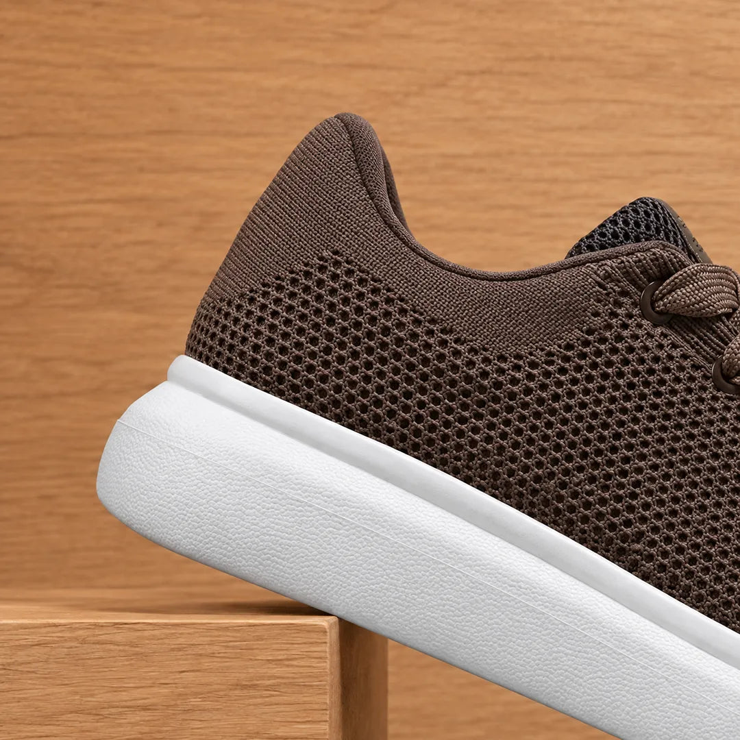 Patterned Knit Sneakers