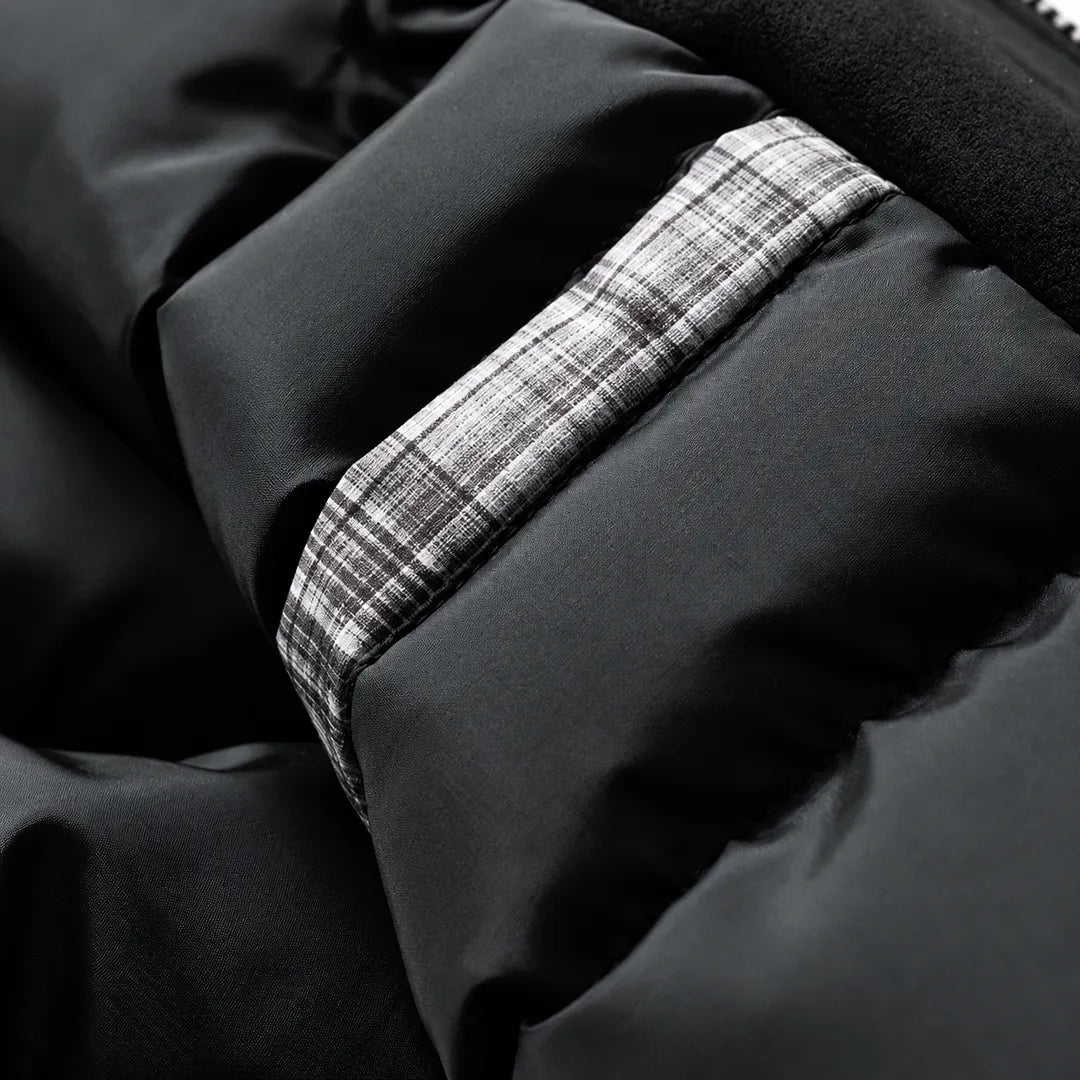 Classic Plaid Hooded Jacket