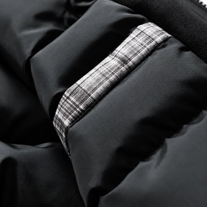 Classic Plaid Hooded Jacket