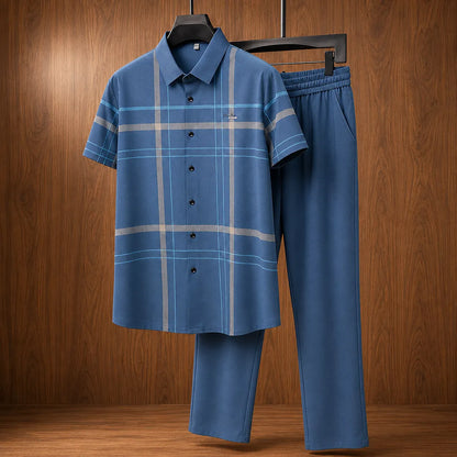 Plaid Two-Piece Set