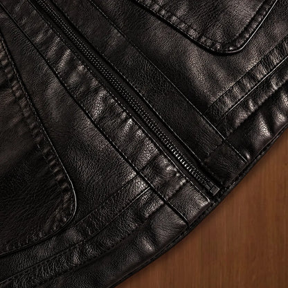 Plush-Collar Zip Jacket