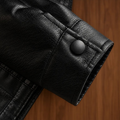Plush-Collar Zip Jacket