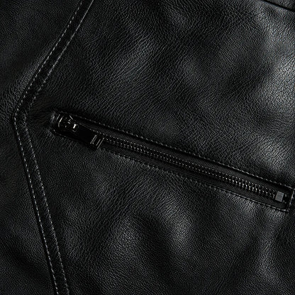 Plush-Collar Zip Jacket