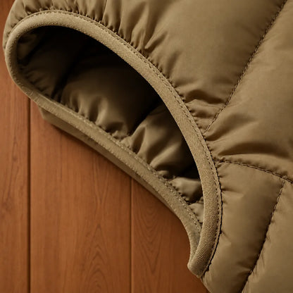 Quilted Hooded Puffer Vest
