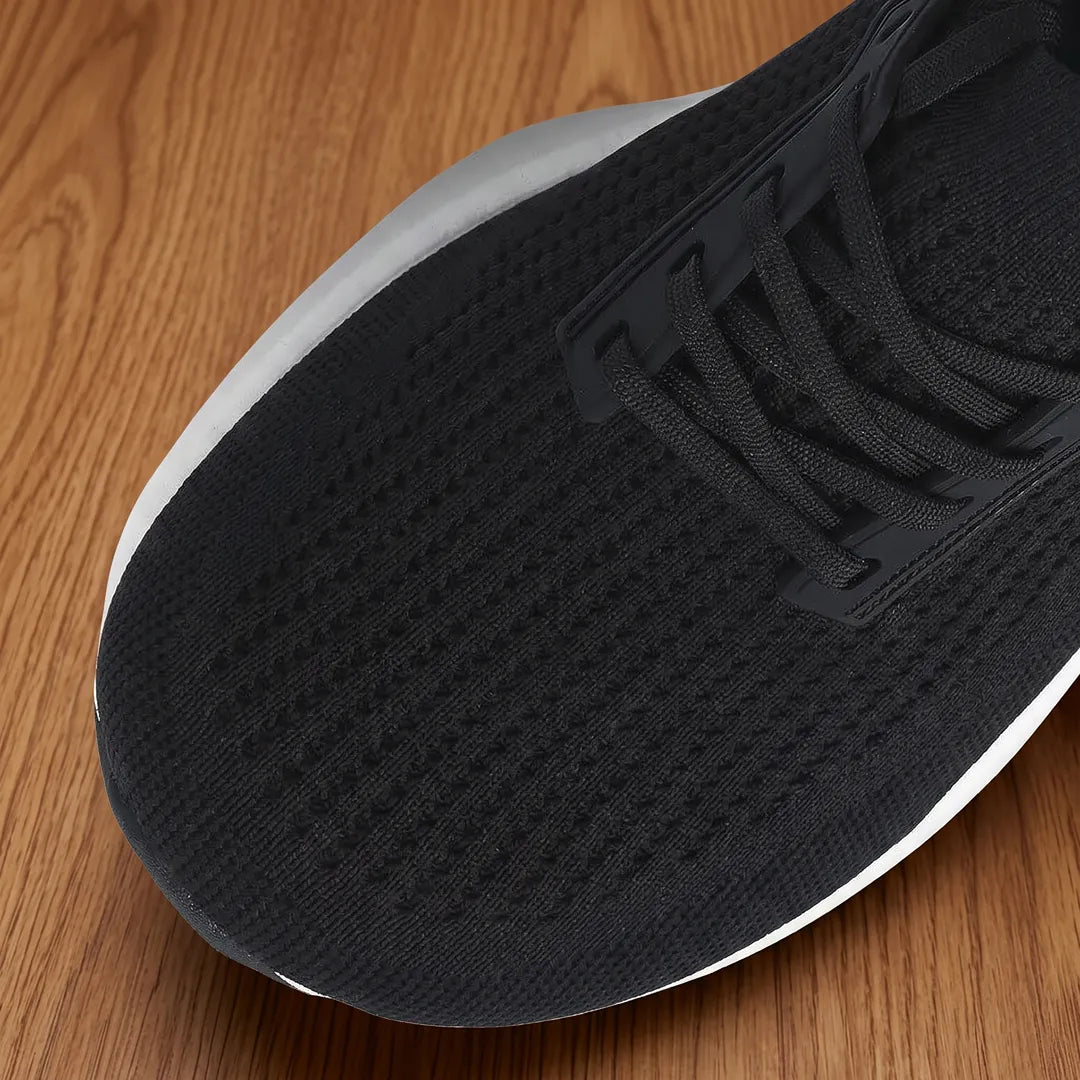Ribbed Knit Sneakers