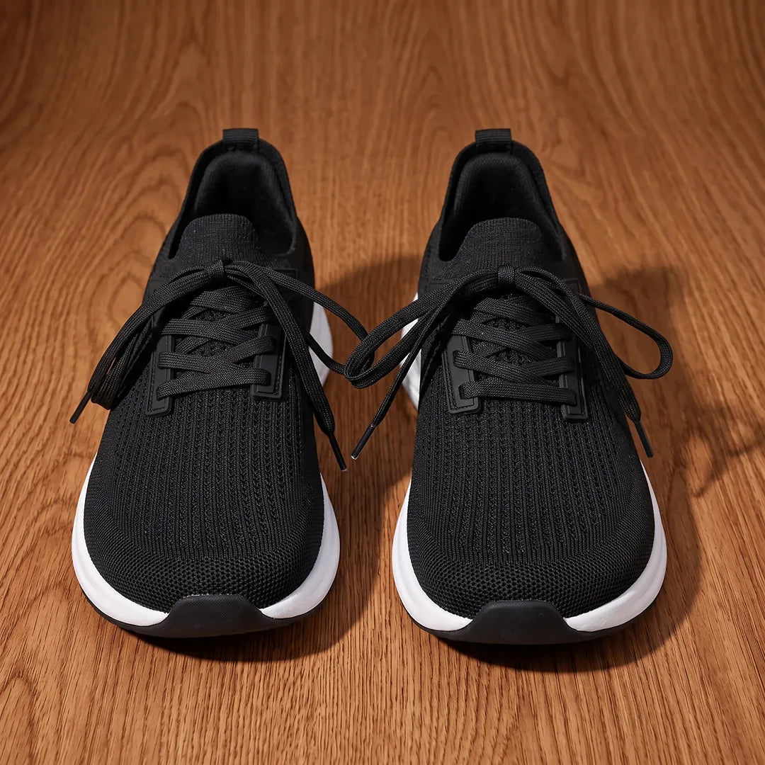 Ribbed Knit Sneakers