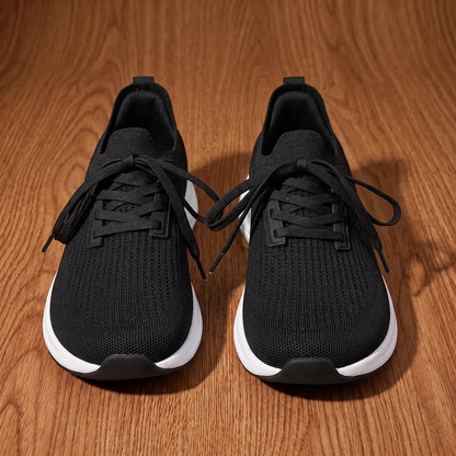 Ribbed Knit Sneakers