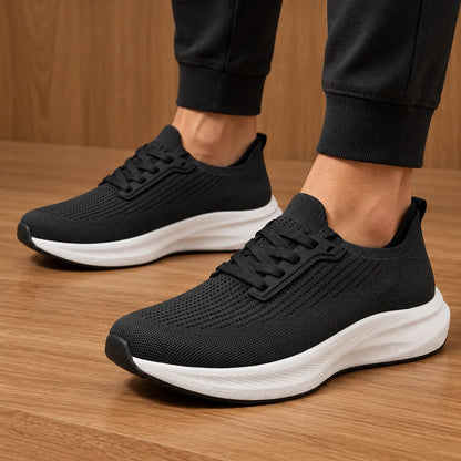 Ribbed Knit Sneakers