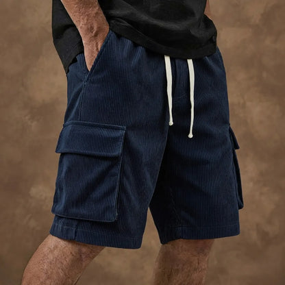 Ribbed Pocket Shorts