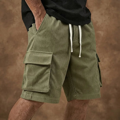 Ribbed Pocket Shorts