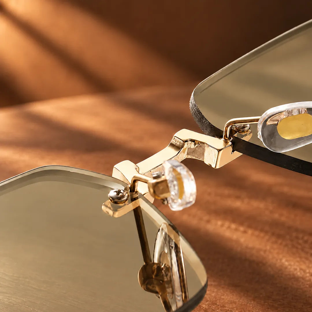Rimless Square Sunglasses