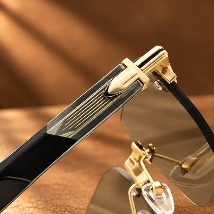 Rimless Square Sunglasses