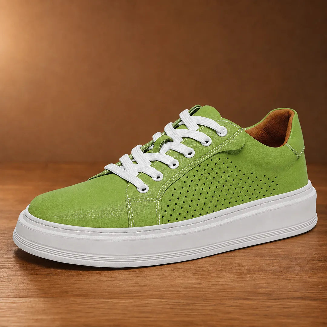 Round-Toe Casual Sneakers