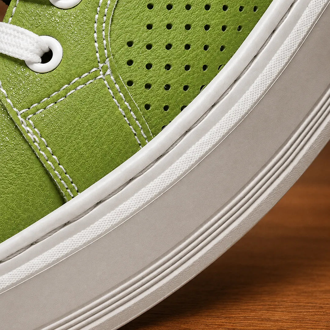 Round-Toe Casual Sneakers