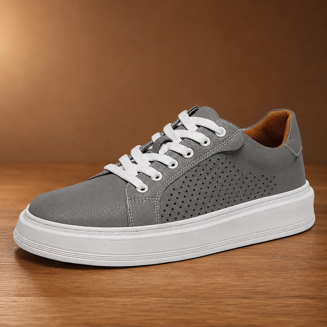 Round-Toe Casual Sneakers
