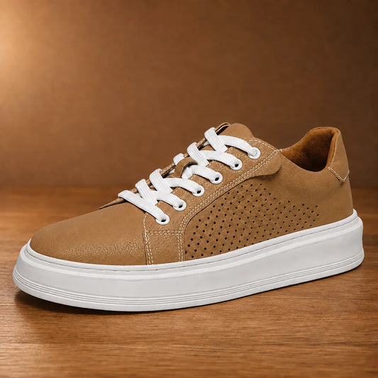 Round-Toe Casual Sneakers