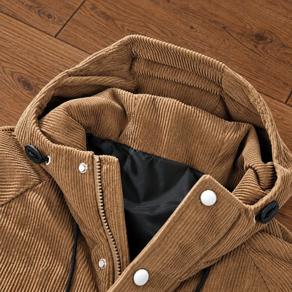 Rugged Hooded Utility Jacket