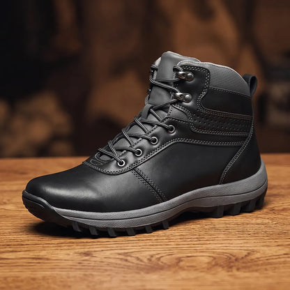 Rugged Lace-Up Boots
