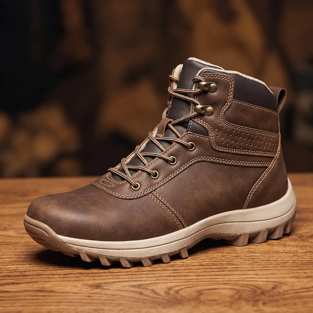 Rugged Lace-Up Boots