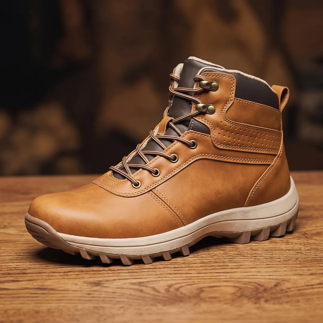 Rugged Lace-Up Boots