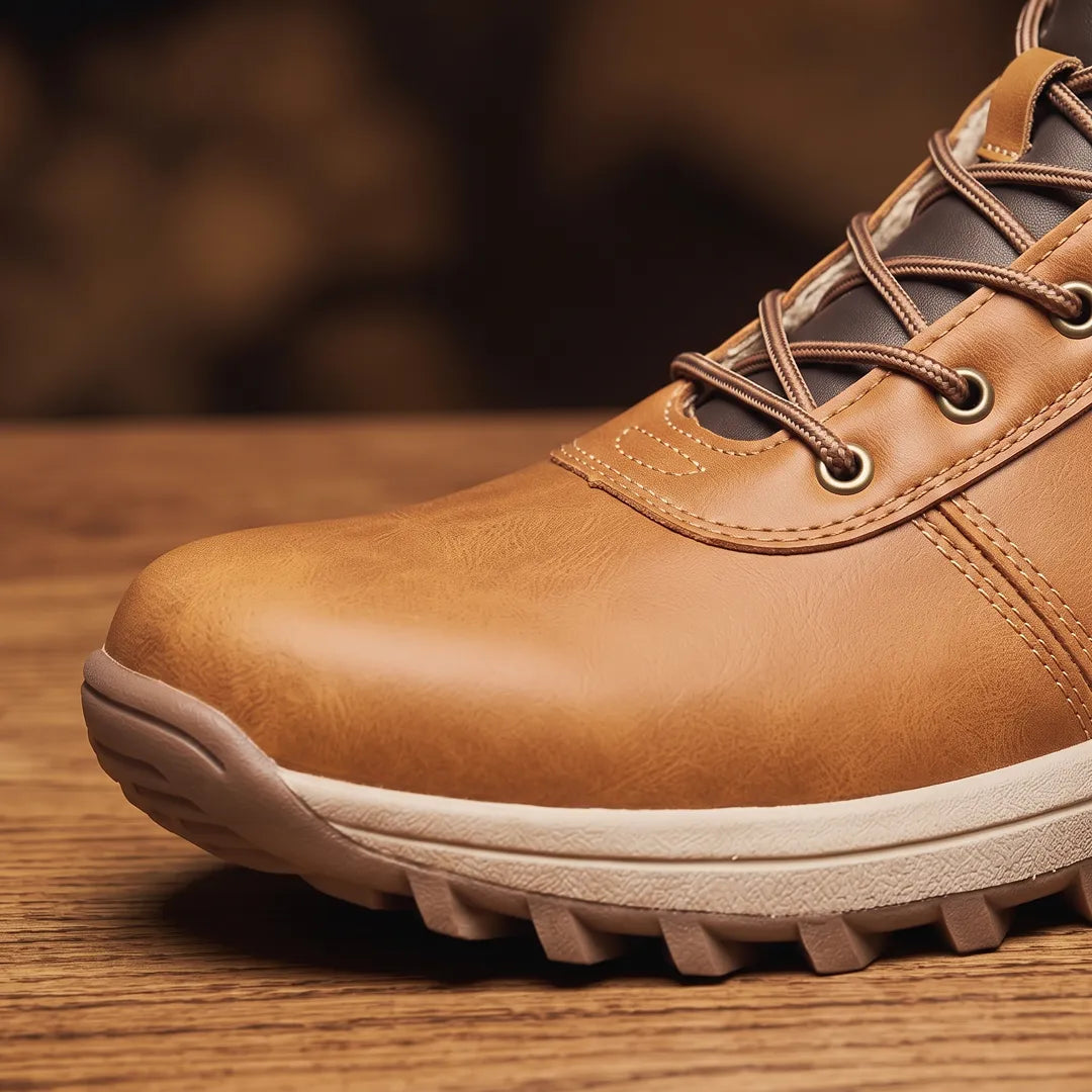 Rugged Lace-Up Boots