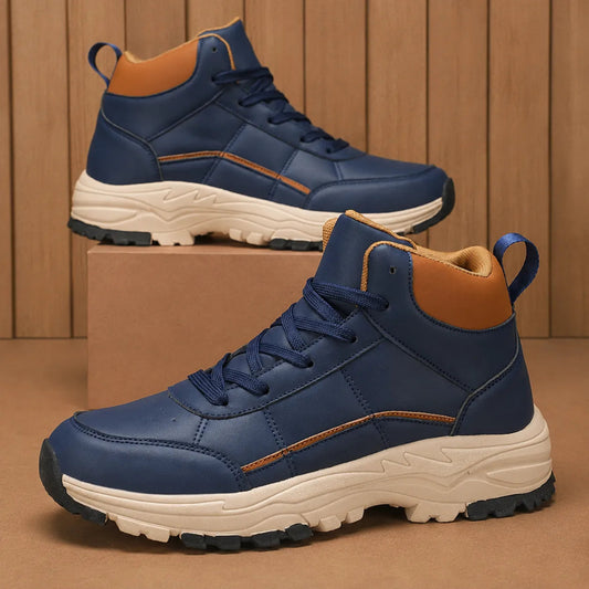Rugged Mid-Top Sneakers