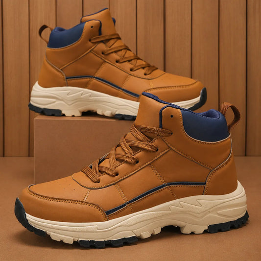 Rugged Mid-Top Sneakers