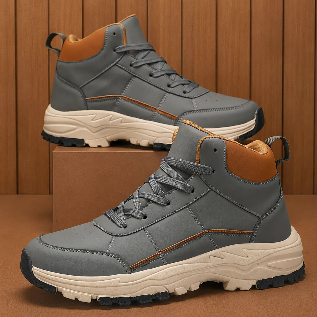 Rugged Mid-Top Sneakers