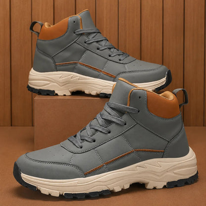 Rugged Mid-Top Sneakers