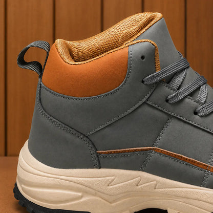 Rugged Mid-Top Sneakers