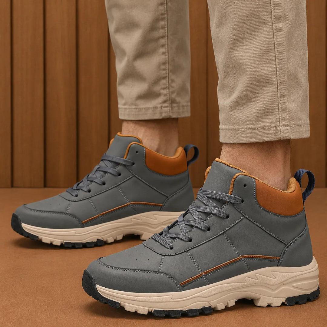 Rugged Mid-Top Sneakers