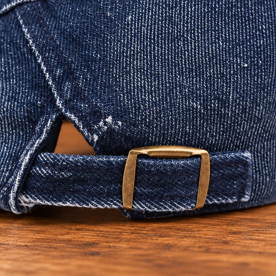 Rugged Washed Flat Cap