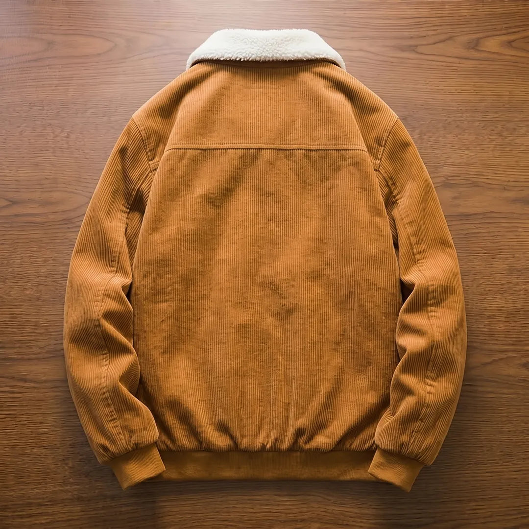 Sherpa Collar Corduroy Jacket