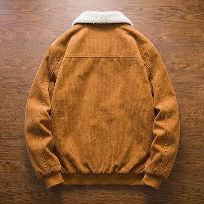 Sherpa Collar Corduroy Jacket