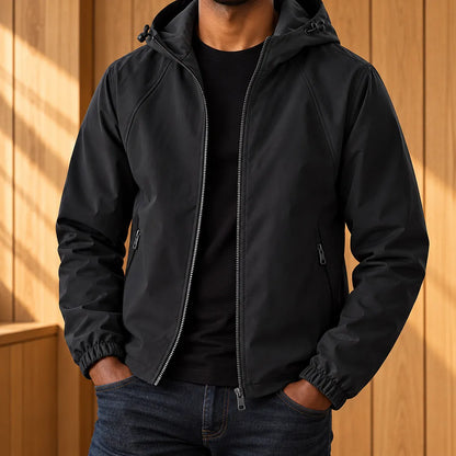 Simple Hooded Jacket