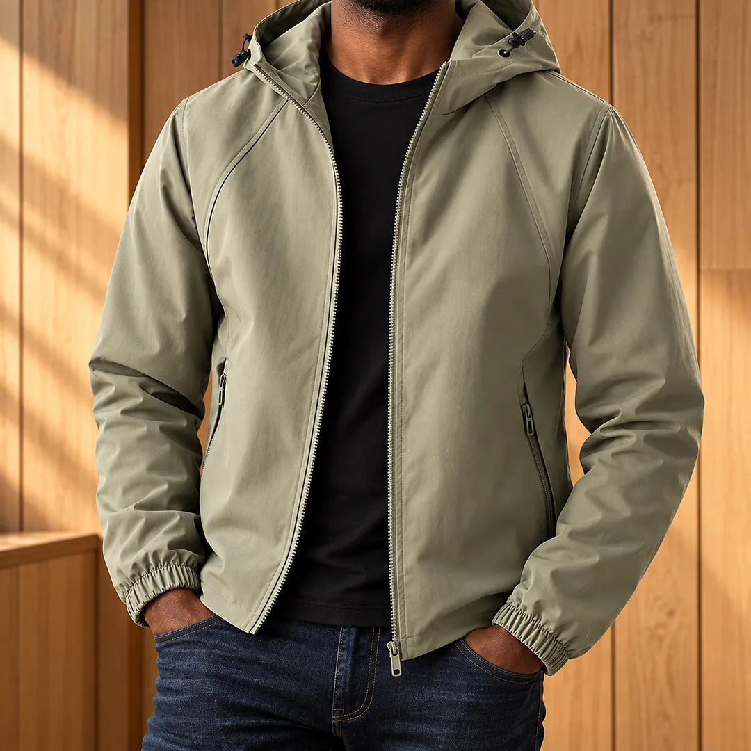 Simple Hooded Jacket